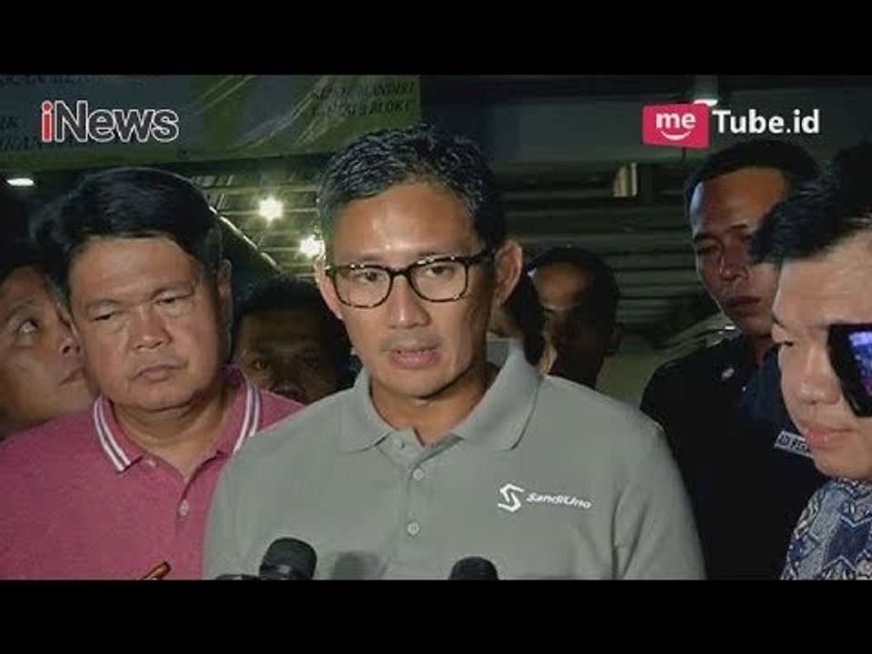 Kunjungi Korban Kapal Meledak, Sandiaga Uno Minta Dishub Cek Seluruh Kendaraan - iNews Pagi 23/04
