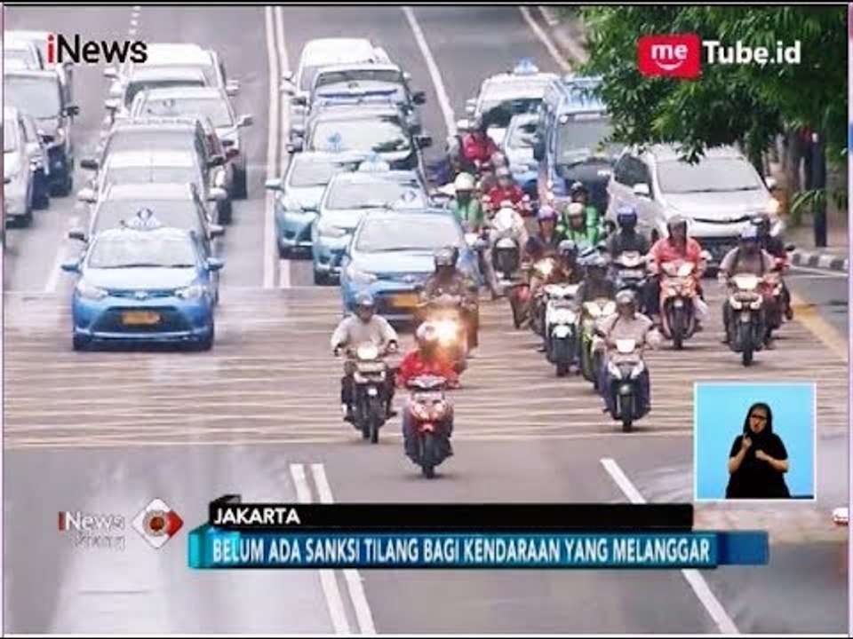 Belum Ada Sanksi Tilang Uji Coba Ganjil-Genap Sudirman-Thamrin - iNews Siang 21/04