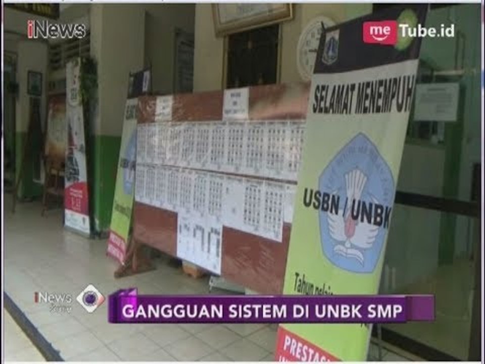 Hari Pertama UNBK SMPN 216 Jakarta Ada Gangguan Server Dua Jam - iNews Sore 23/04