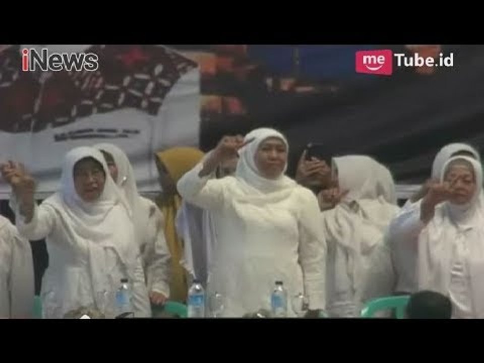 Khofifah Indar Parawansa Gencar Raih Suara Dikalangan Seniman Dan Kia'i - iNews Pagi 23/04
