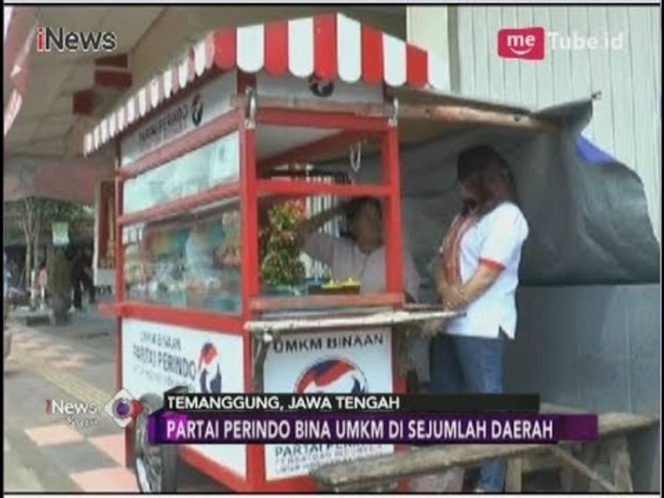 Top!! Perindo Kembali Bagikan 13 Gerobak UMKM di Temanggung - iNews Sore 23/04