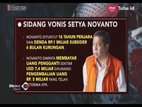Terbongkar!! Ini Fakta-fakta Persidangan Setnov yang Terungkap - iNews Sore 24/04