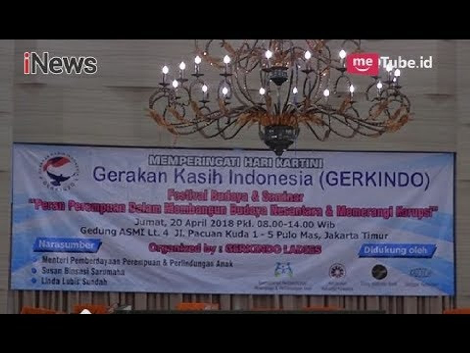GERKINDO Gelar Seminar 'Peran Perempuan Dalam Politik' dan Festival Budaya - iNews Malam 24/04