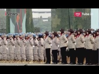 Presiden Jokowi Pimpin Apel 10 Ribu Polwan dan TNI Wanita di Monas - iNews Sore 25/04