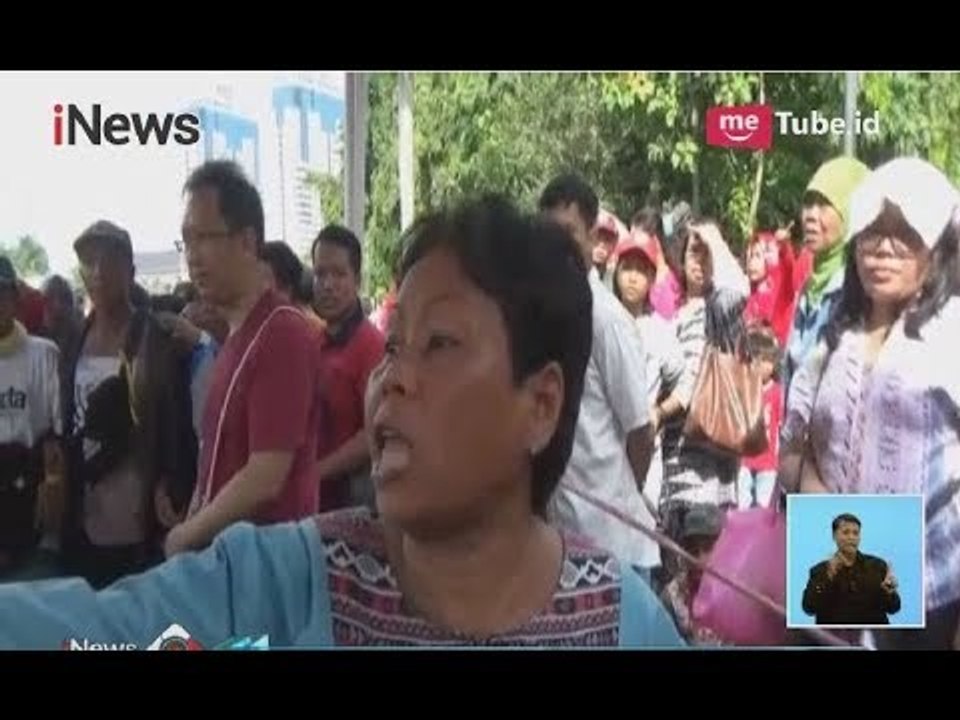 Ricuh di Monas Gara-gara Makanan Gratis, Seorang Ibu Marah-marah Tak Kebagian - iNews Siang 28/04