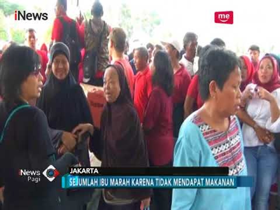 Ricuh di Monas Gara-gara Sebungkus Makanan, Ibu-Ibu Marah - iNews Pagi 29/04