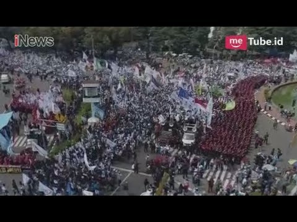 Demo Buruh Digelar sampai Jam 5 Sore, 20 Ribu Petugas Masih Bersiaga di Monas - Special Report 01/05