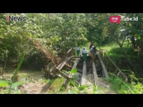 Demi Pendidikan, Puluhan Pelajar Harus Jalan 10 Km & Lewati Jembatan Rawan Ambruk - iNews Sore 02/05