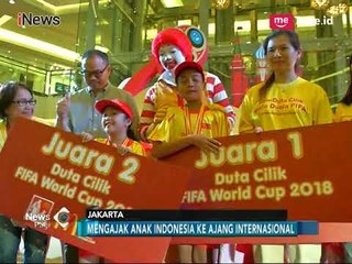 Perkenalkan Dua Duta Cilik 2018 FIFA World Cup dari Indonesia - iNews Pagi 04/05