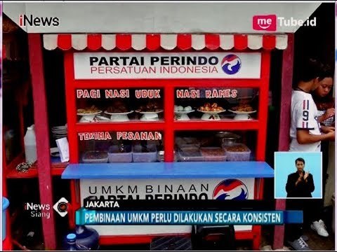 MANTAP!! Perindo Lakukan Pembinaan UMKM Buat Omzet Pedagang Naik 50% - iNews Siang 05/05