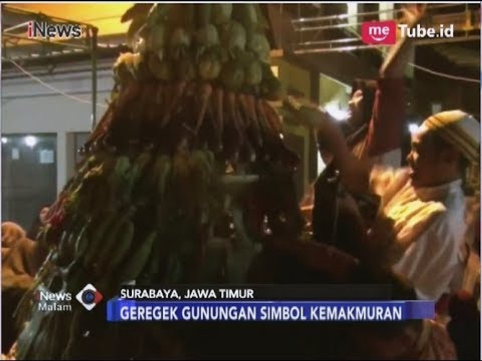 Relawan Gus Ipul Gelar Gerebek Gunungan Simbol Kemakmuran - iNews Malam 04/05