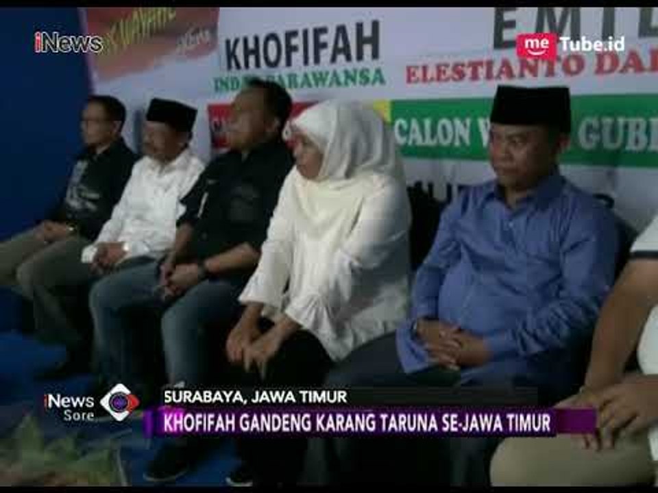 Khofifah Gandeng Karang Taruna Se Jawa Timur - iNews Sore 06/05