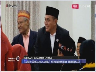 Tabuh Gordang Sambut Edy Rahmayadi di Mandailing - iNews Malam 04/05