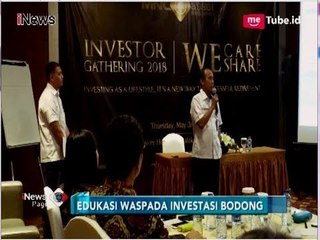 Video herunterladen: Antisipasi Investasi Bodong, MNC Asset Adakan Investor Gathering 2018 - iNews Pagi 04/05