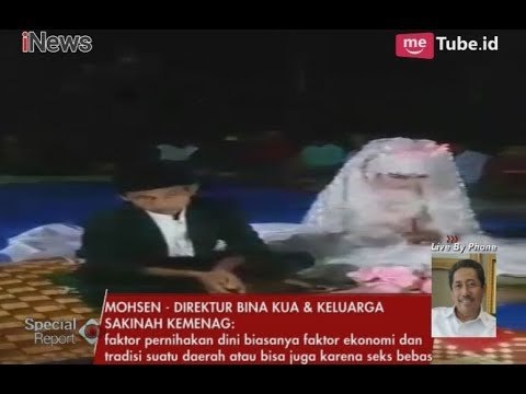 Tiga Faktor Utama Alasan Terjadinya Pernikahan Dini Menurut Direktur Bina KUA - Special Report 04/05