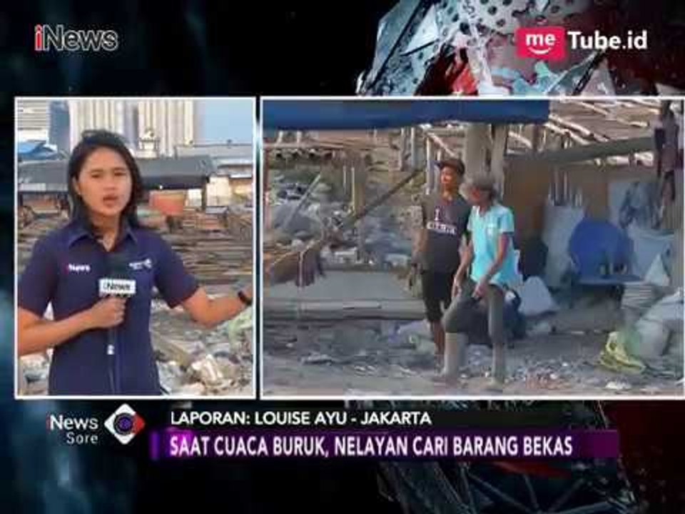 Cuaca Buruk, Nelayan Muara Angke Jadi Pemulung - iNews Sore 05/05