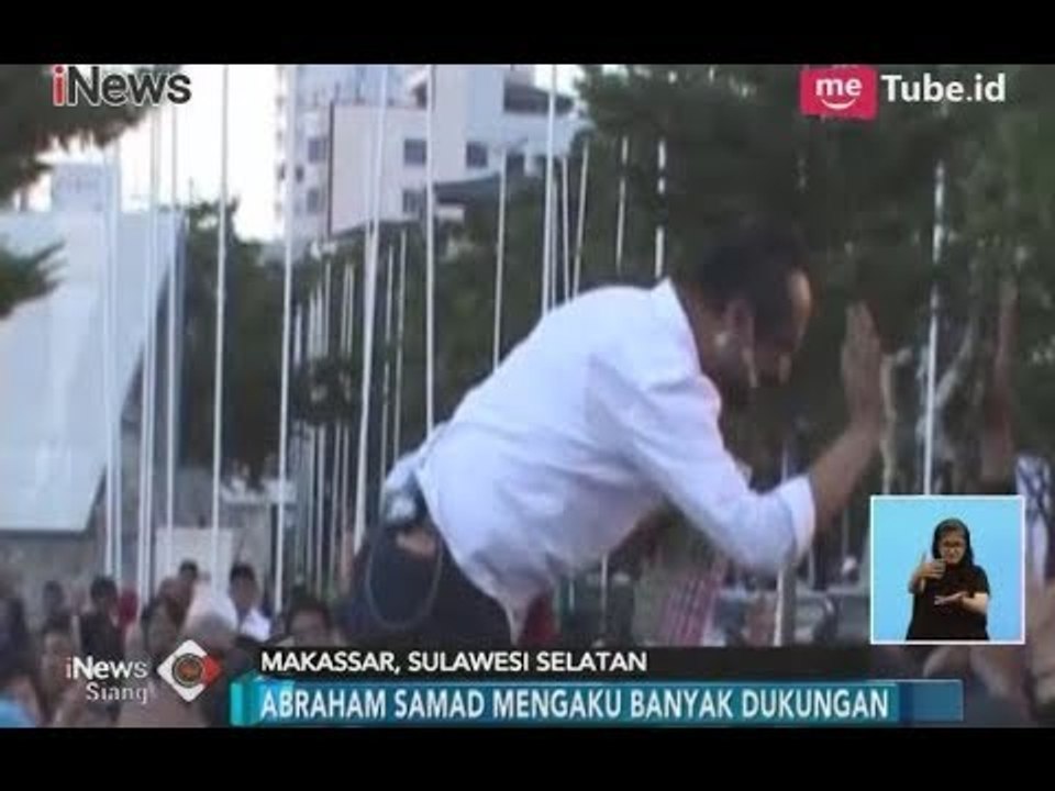 Abraham Samad Deklarasikan Diri sebagai Cawapres 2019, Masyarakat Beri Dukungan - iNews Siang 08/05