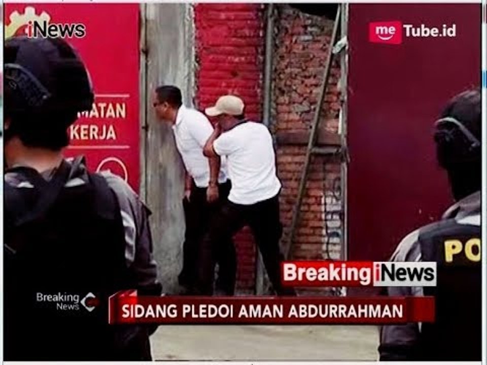 Terdengar Dentuman Keras, Sidang Pledoi Aman Abdurrahman Diskors - Breaking iNews 25/05