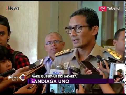 Soal #2019GantiPresiden, Sandiaga: Pergub Larang CFD Buat Politik - iNews Sore 06/05
