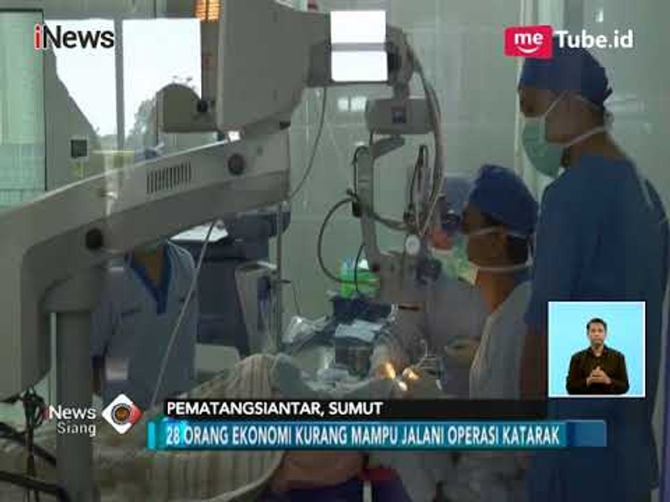 MNC Peduli Gelar Operasi Katarak Gratis di Pematangsiantar  - iNews Siang 10/05