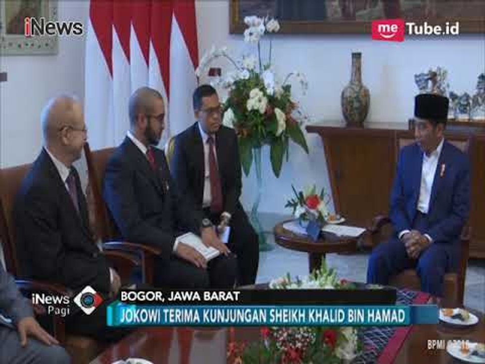 Presiden Jokowi Terima Kunjungan Kehormatan Pangeran Bahrain - iNews Pagi 120/5