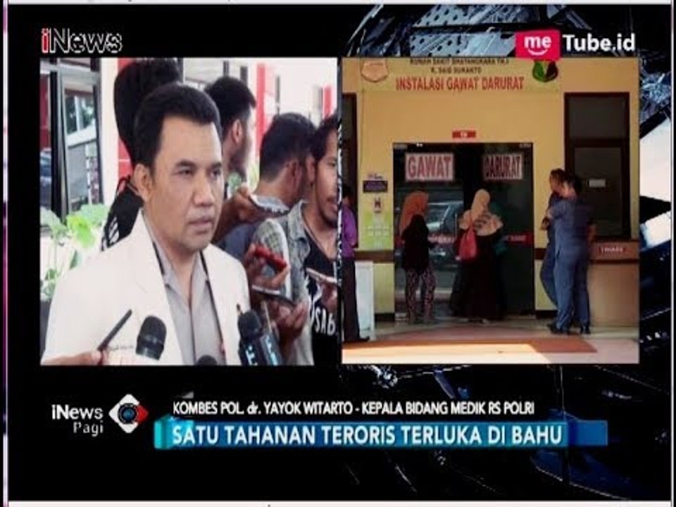 Dirawat di RS Polri, Napi Terorisme Ditempatkan di Ruang Tahanan Khusus - iNews Pagi 12/05