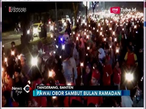 Ribuan Warga Sudimara Pinang Pawai Obor Sambut Ramadhan - iNews Pagi 13/05