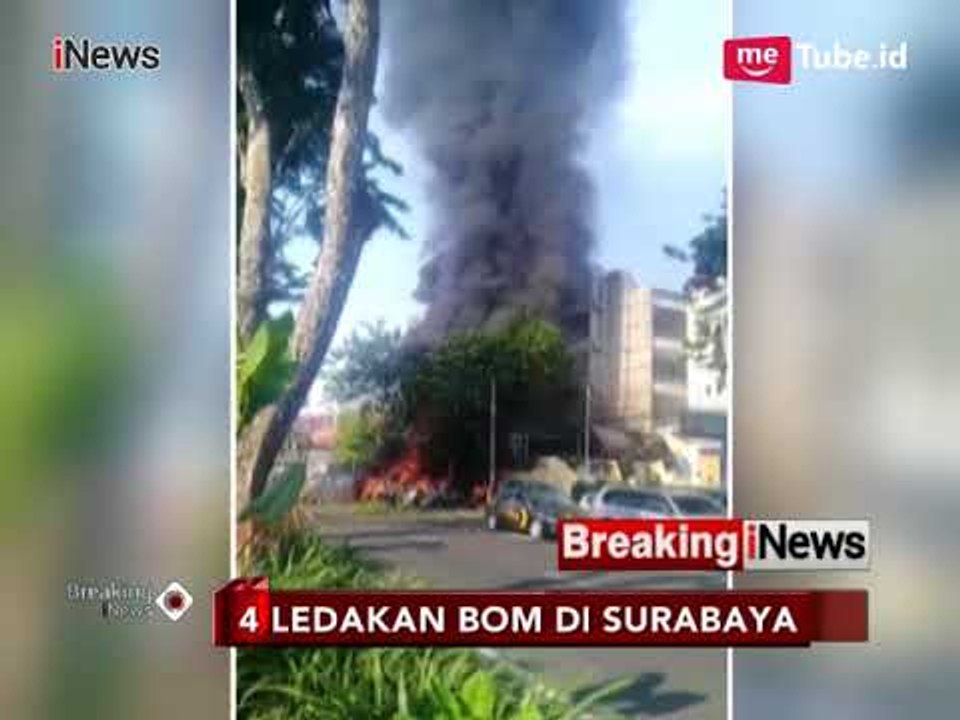 Suasana Pasca Ledakan Bom Gereja Katolik Santa Maria Tak Bercela, Surabaya - Breaking News 13/05