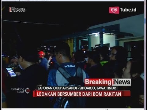 Ledakan Bom Rakitan di Rusunawa Wonocolo Terdengar 3 Kali - Breaking iNews 13/05