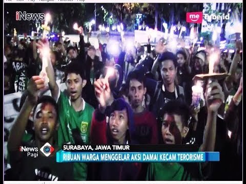 Aksi Solidaritas untuk Korban Bom Gereja Surabaya - iNews Pagi 14/05