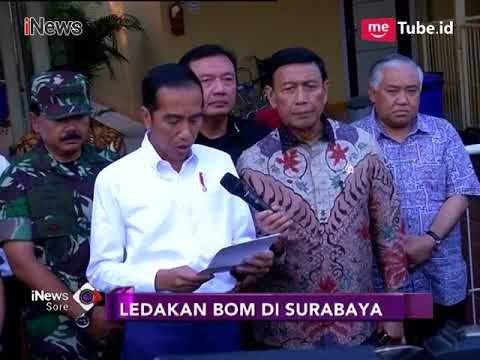 Pernyataan Lengkap Presiden Jokowi Soal Teror Bom Gereja di Surabaya - iNews Sore 13/05