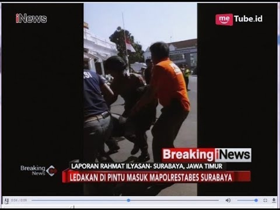 DRAMATIS!! Evakuasi Korban Bom Meledak di Polrestabes Surabaya - Breaking iNews 14/05