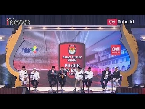 Tak Hanya Sampaikan Program Kerja, Cagub-Cawagub Jabar Pun Bernyanyi saat Debat - iNews Malam 14/05