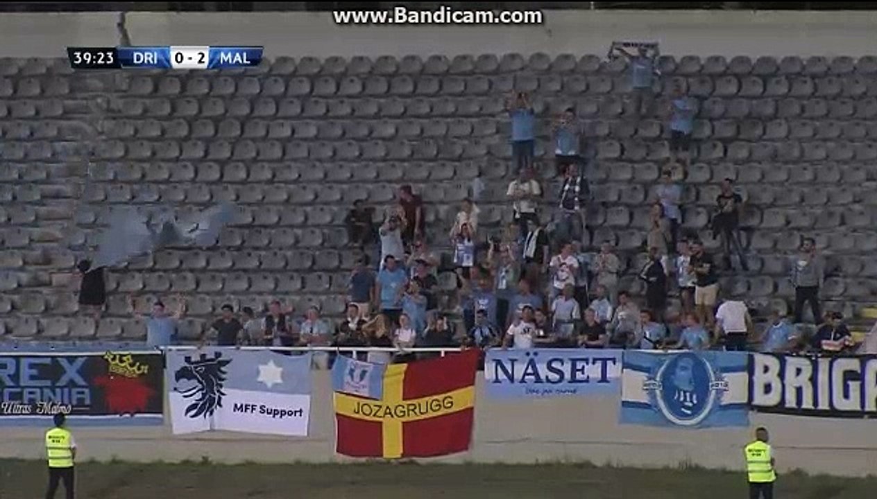 Traustasn A. goal  // Drita 0-2 Malmo