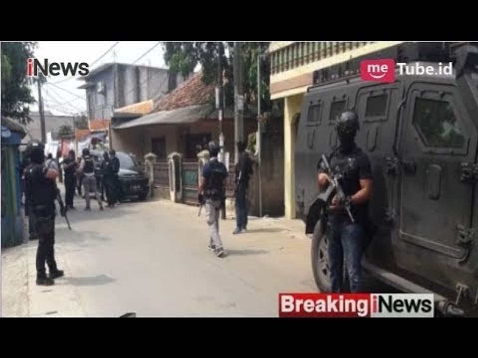 Gerebek Terduga Teroris di Tangerang, Polisi Tangkap 3 Orang - Breaking iNews 16/05