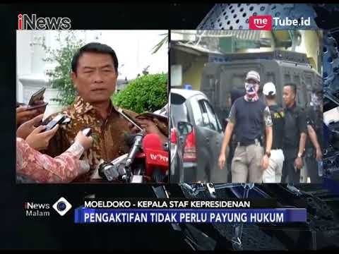 Moeldoko Pastikan Jokowi Setuju Koopssusgab Aktif Kembali Bantu Berantas Teroris - iNews Malam 16/05
