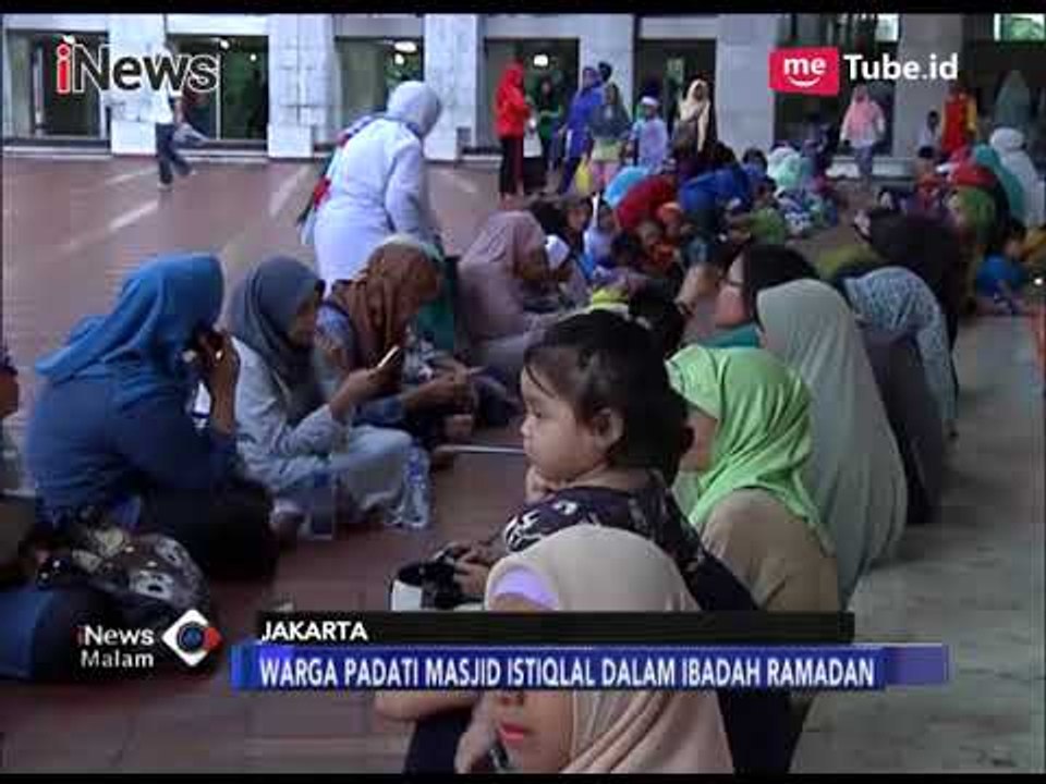 Ratusan Warga Padati Masjid Istiqlal untuk Berbuka Puasa Bersama & Salat Tarawih - iNews Malam 18/05