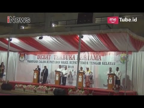 Empat Cabup-Cawabup Timur Tengah Selatan Paparkan Visi Misi saat Debat Perdana - iNews Pagi 19/05