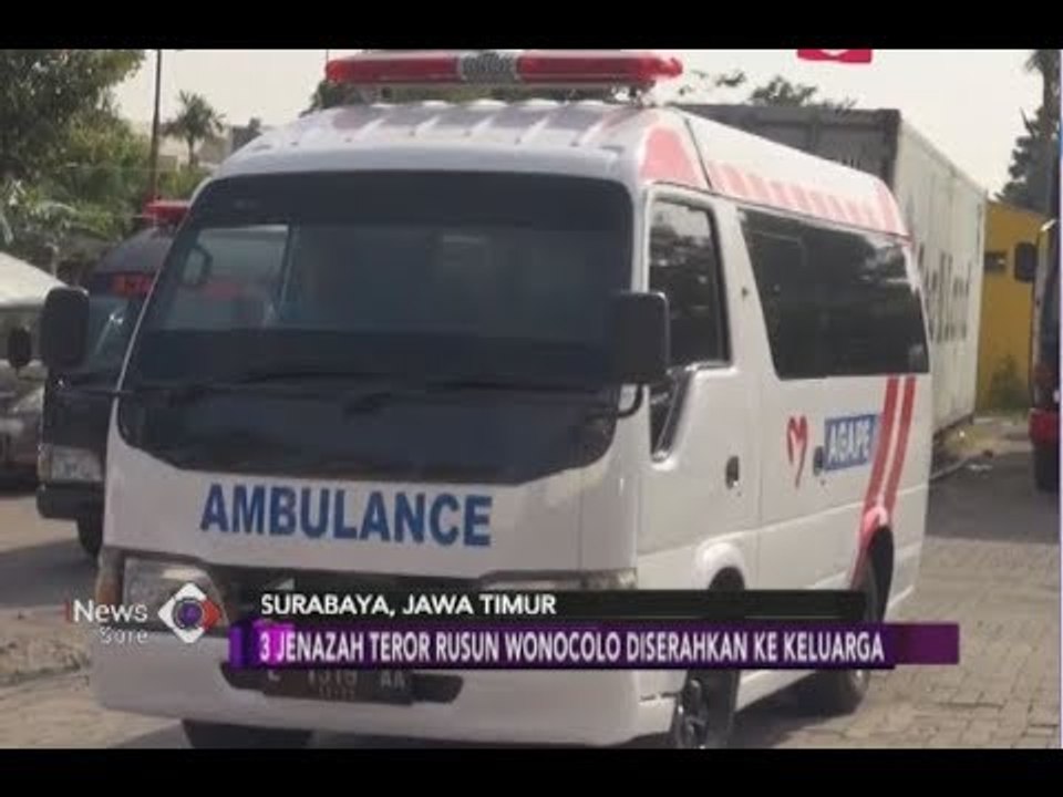 3 Jenazah Terorisme di Rusunawa Wonocolo Diserahkan ke Keluarga -  iNews Sore 18/05