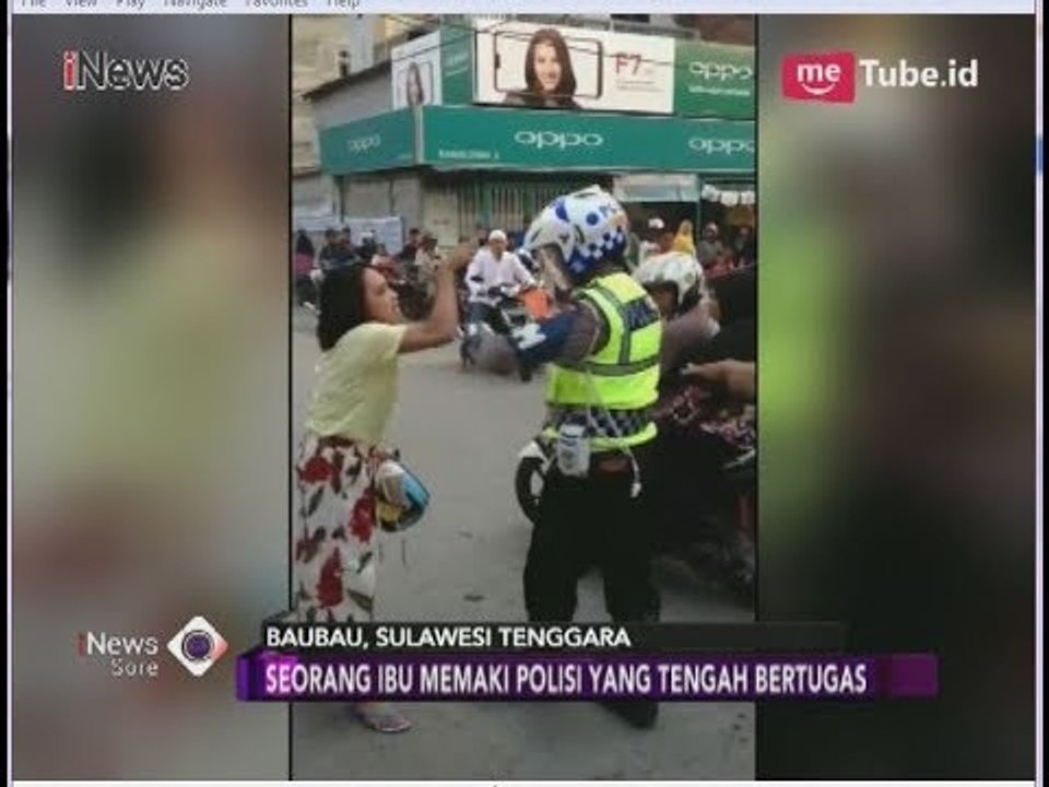 Ibu-ibu Marahi Polisi di Tengah Jalan, Diduga Depresi - iNews Sore 20/05