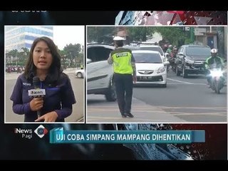 Tolak Adanya Penutupan, Jalan Simpang Mampang Kembali Dibuka - iNews Pagi 21/05