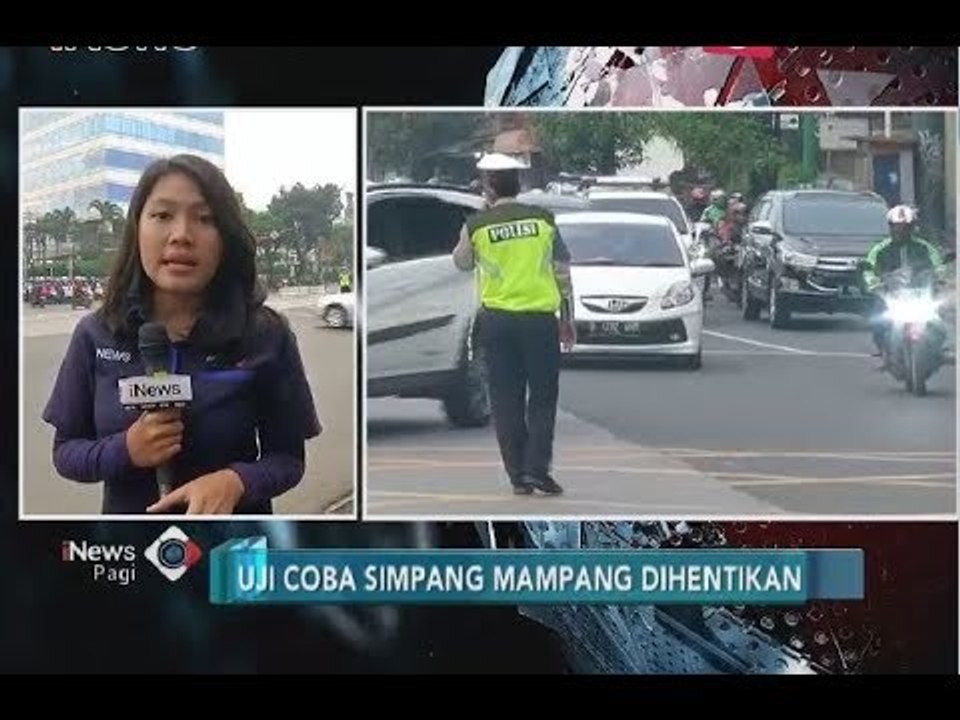 Tolak Adanya Penutupan, Jalan Simpang Mampang Kembali Dibuka - iNews Pagi 21/05