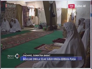 Jemaah Naqsabandiyah Mulai Ritual Basuluak Sambut Ramadan - iNews Malam 19/05