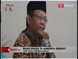 Download Video: Mahfud MD Beri Tausiyah Jelang Buka Puasa di Masjid Al Hikmah New York - iNews Malam 24/05