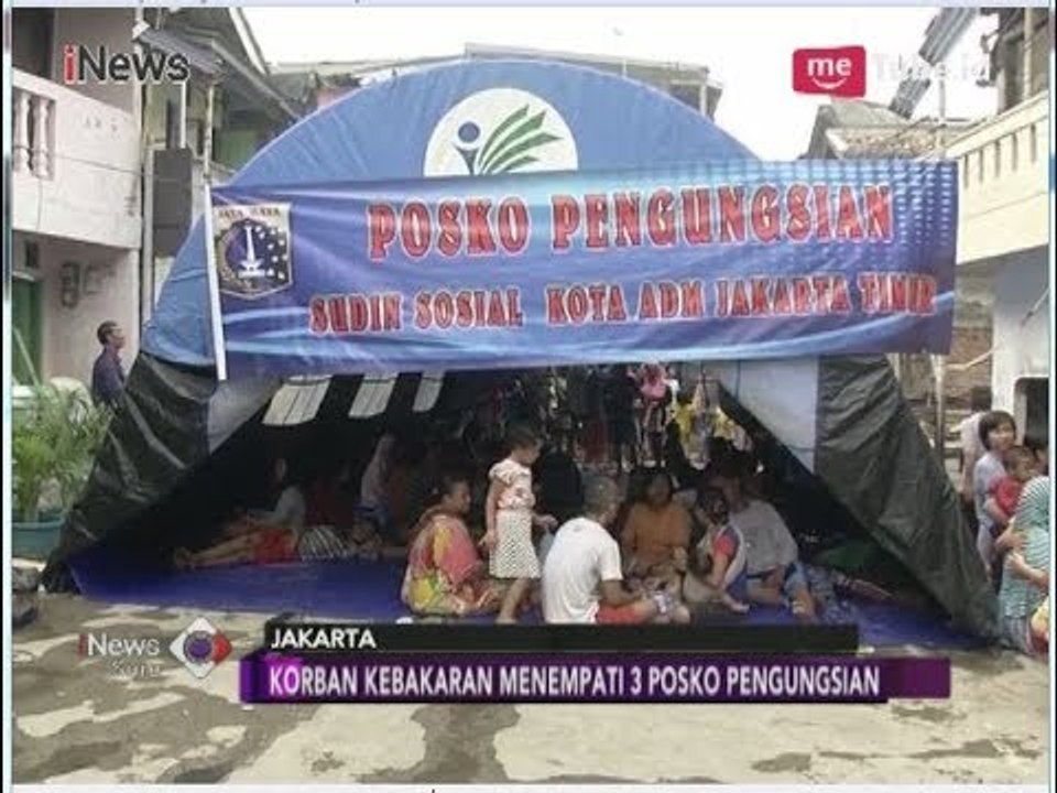 Pengungsi Korban Kebakaran Bidara Cina Capai 72 Kepala Keluarga - iNews Sore 27/05