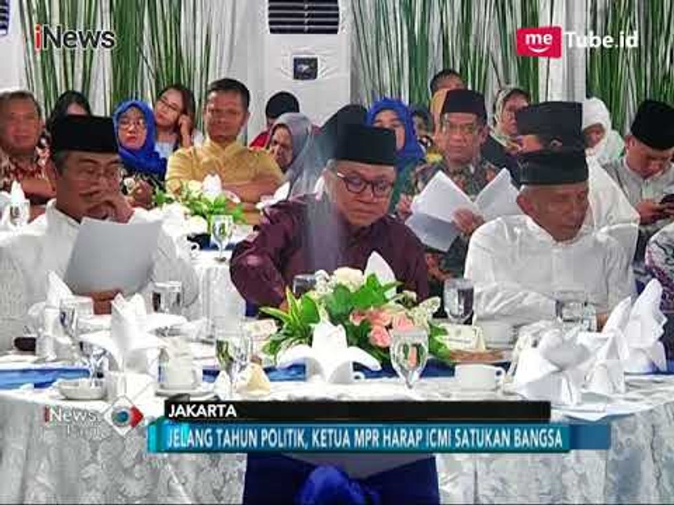 Zulkifli Hasan: Tahun Politik, ICMI Harus Jadi Perekat Persatuan Indonesia - iNews Pagi 26/05