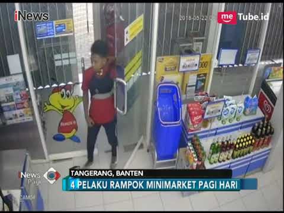 Aksi Perampokan Mini Market di Solear Terekam CCTV - iNews Pagi 26/05