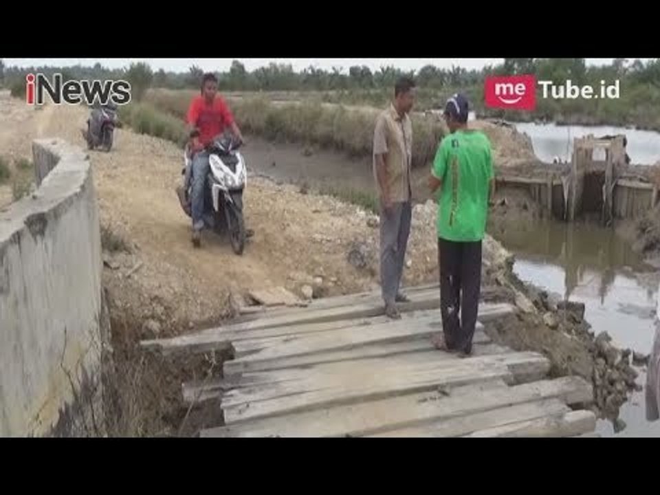 Jembatan Desa Baroh Bugeng Rusak Parah, Warga Kesulitan Kirimkan Hasil Tambak - iNews Pagi 29/05