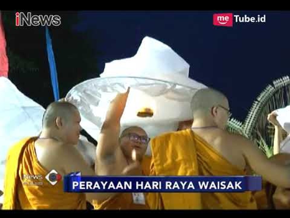 Pelepasan Lampion Perayaan Waisak sebagai Simbol Harapan yang Ingin Tercapai - iNews Malam 29/05