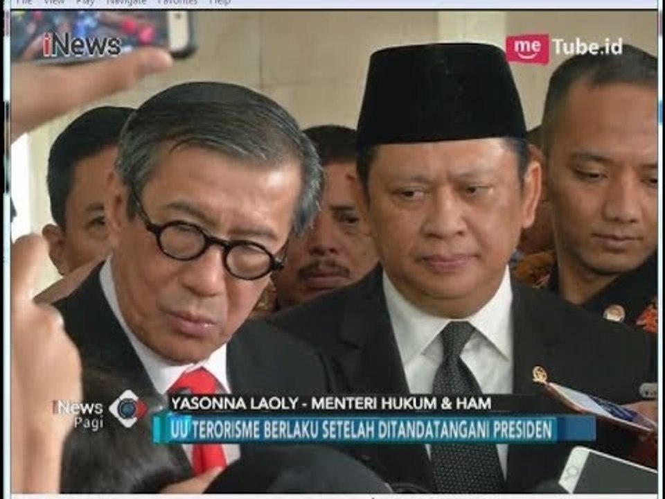 Sah! DPR Akhirnya Sahkan UU Terorisme - iNews Pagi 26/05